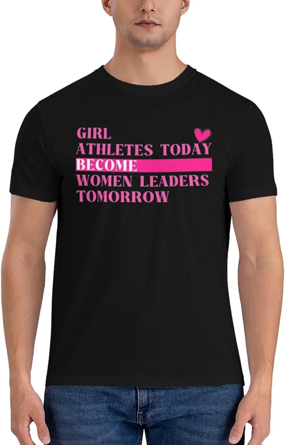Футболка Girl Athletes Today Become Women Leaders Tomorrow — фото 2