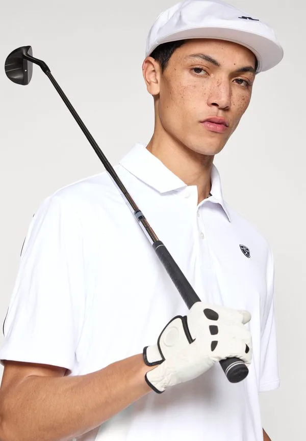 Однотонная рубашка поло par Nike Golf, White/Black — фото 4