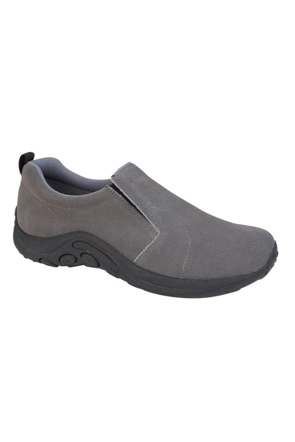 

Кроссовки Real Suede Ryno Slip-On Casual Trainers PDQ, серый