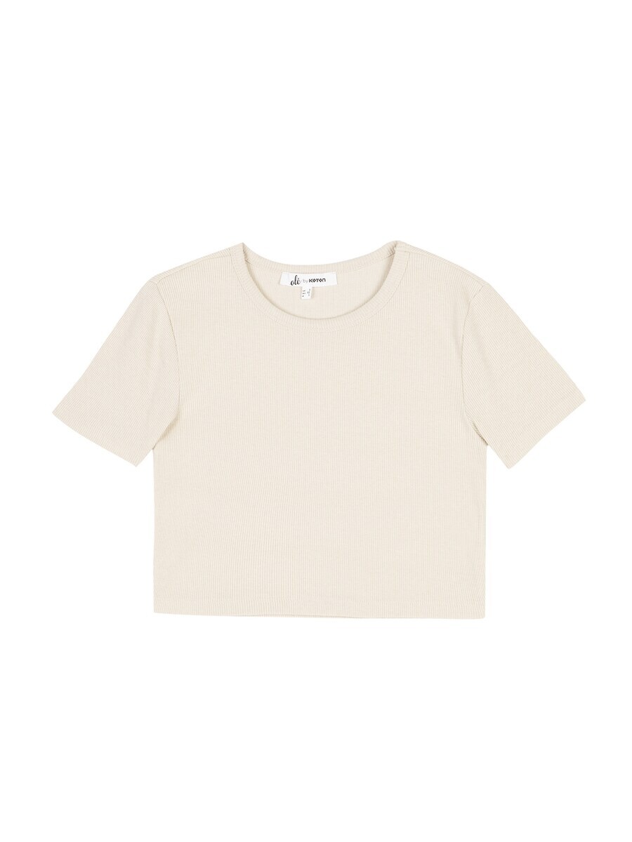 

Футболка Koton Shirt, бежевый