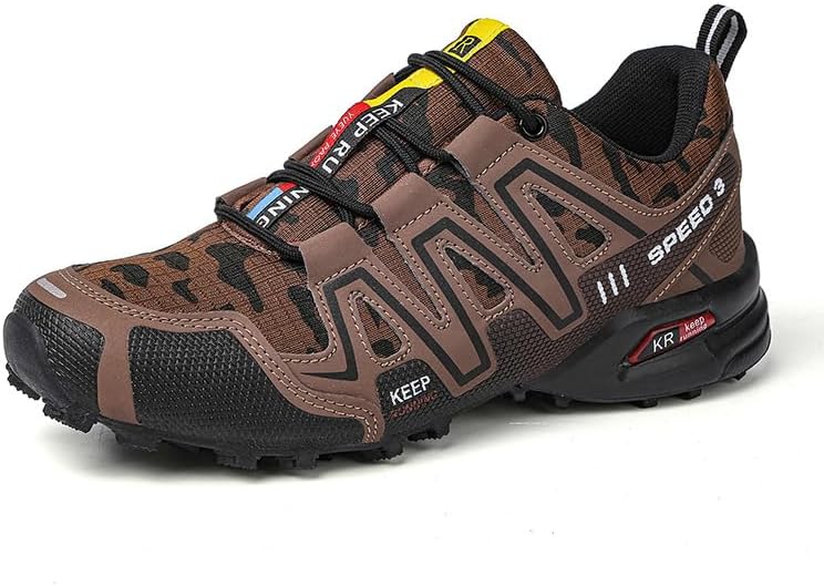 

Удобные мужские повседневные спортивные кроссовки на шнуровке- разноцветный дизайн для прогулок и походов Hoalox