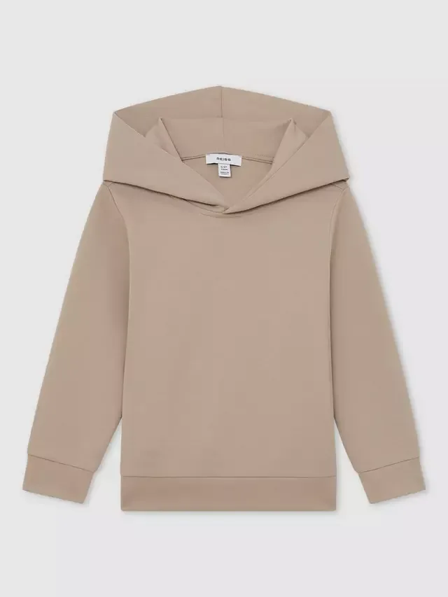 Детская толстовка Fabien Relaxed Hoodie, цвет Камень Reiss