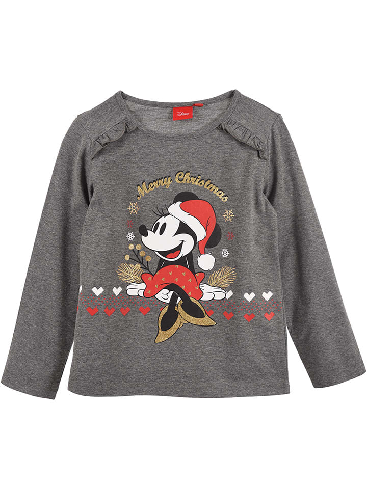 

Лонгслив Disney Minnie Mouse Minnie, серый