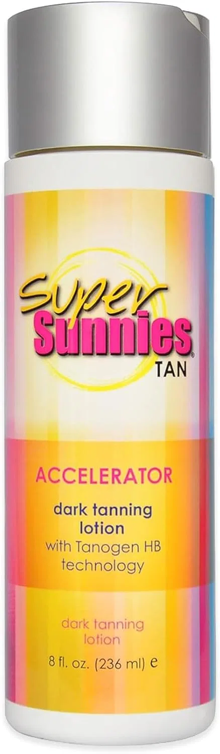 Лосьон для загара Super Sunnies Tan Accelerator 8 унций