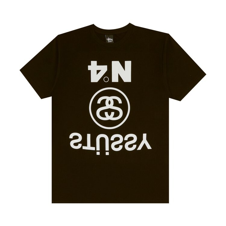 

Футболка Stussy Upside Down 'Black', черный