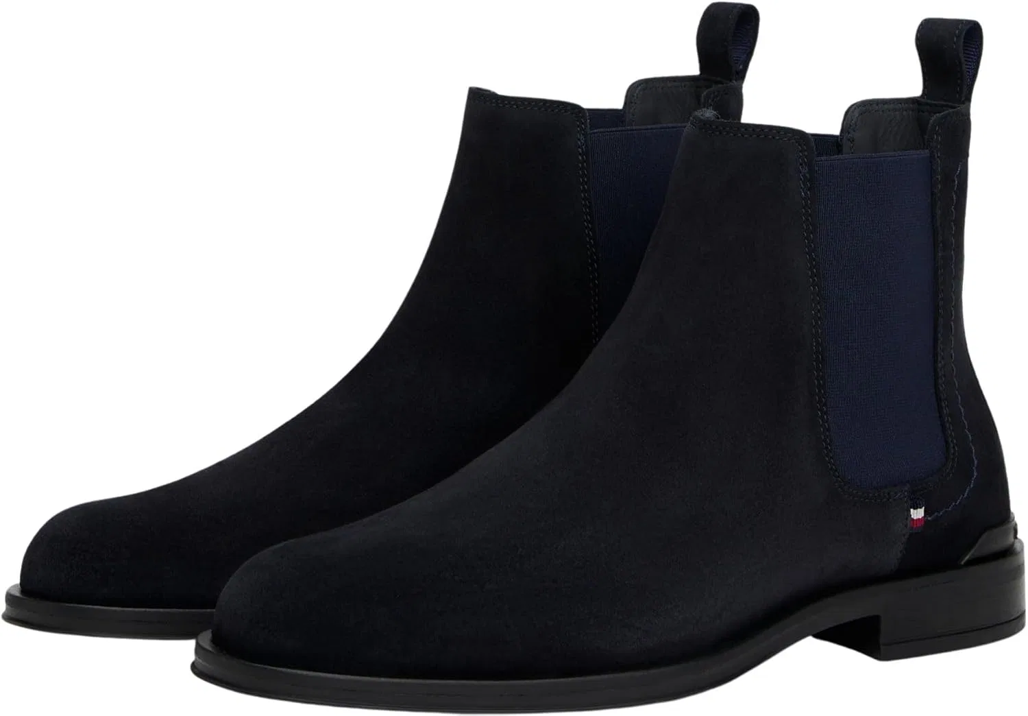 Мужские корпоративные ботинки Tommy Hilfiger SDE Chelsea Fm0fm05580 Low Boots, Blue Desert Sky — фото 3