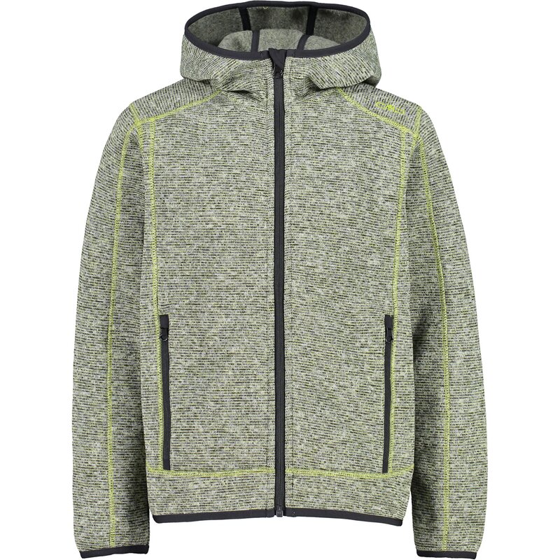 

Куртка флисовая нижняя Cmp, цвет cactus-lime 35zh