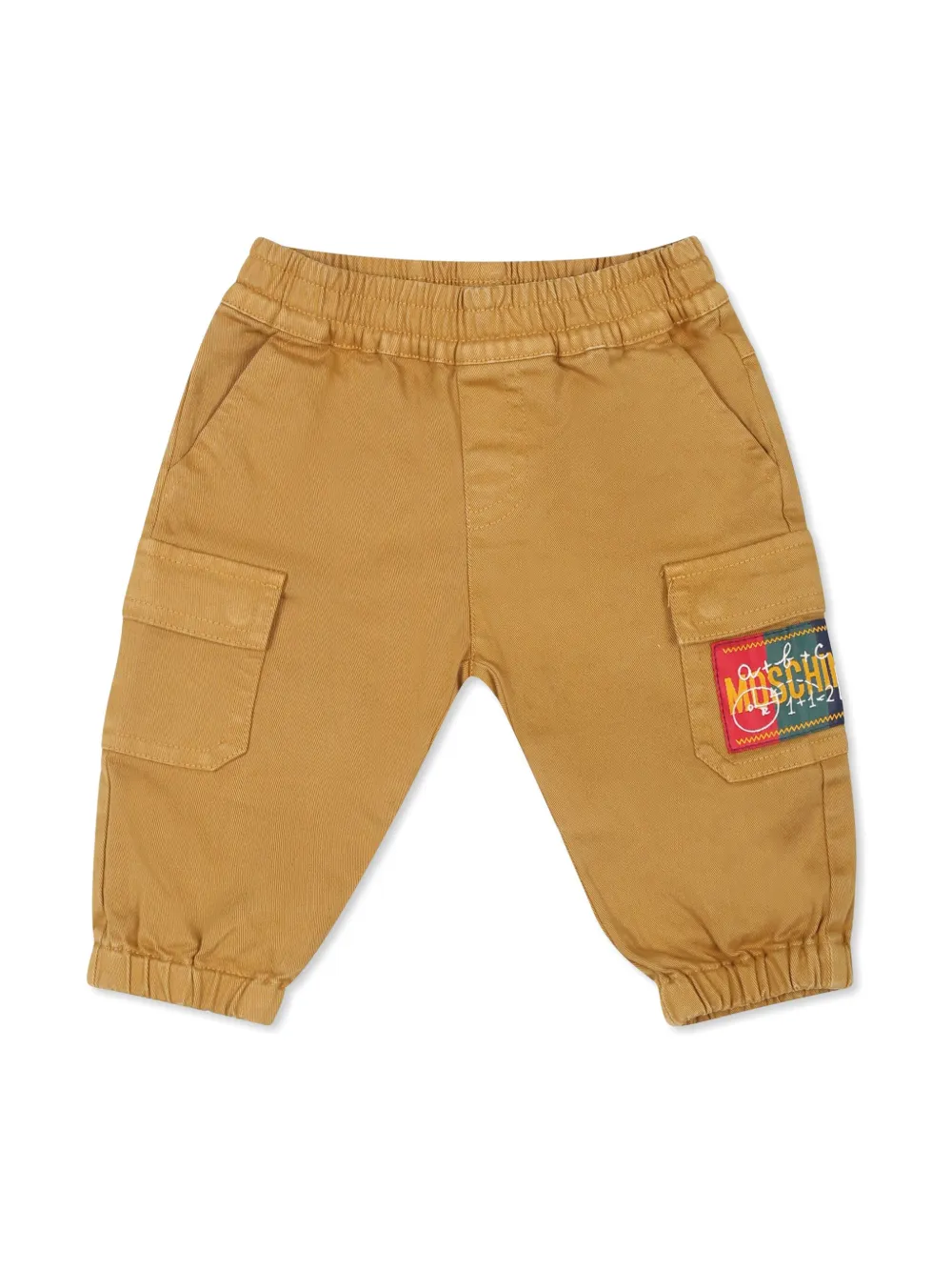 

Брюки с логотипом Moschino Kids, нейтральный