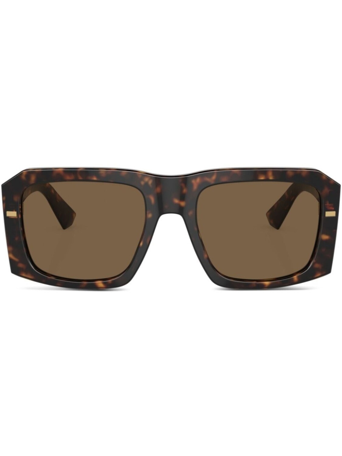 

Солнцезащитные очки черепаховой расцветки Dolce & Gabbana Eyewear, зеленый