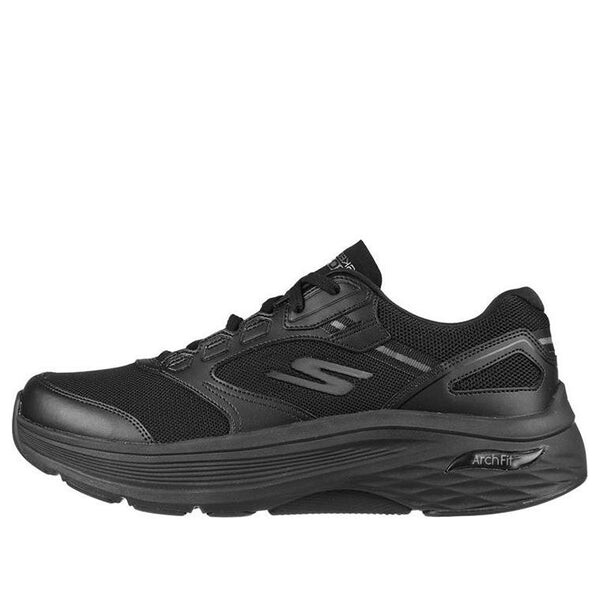 

Кроссовки max cushioning arch fit 'rugged man - pure black' Skechers, черный
