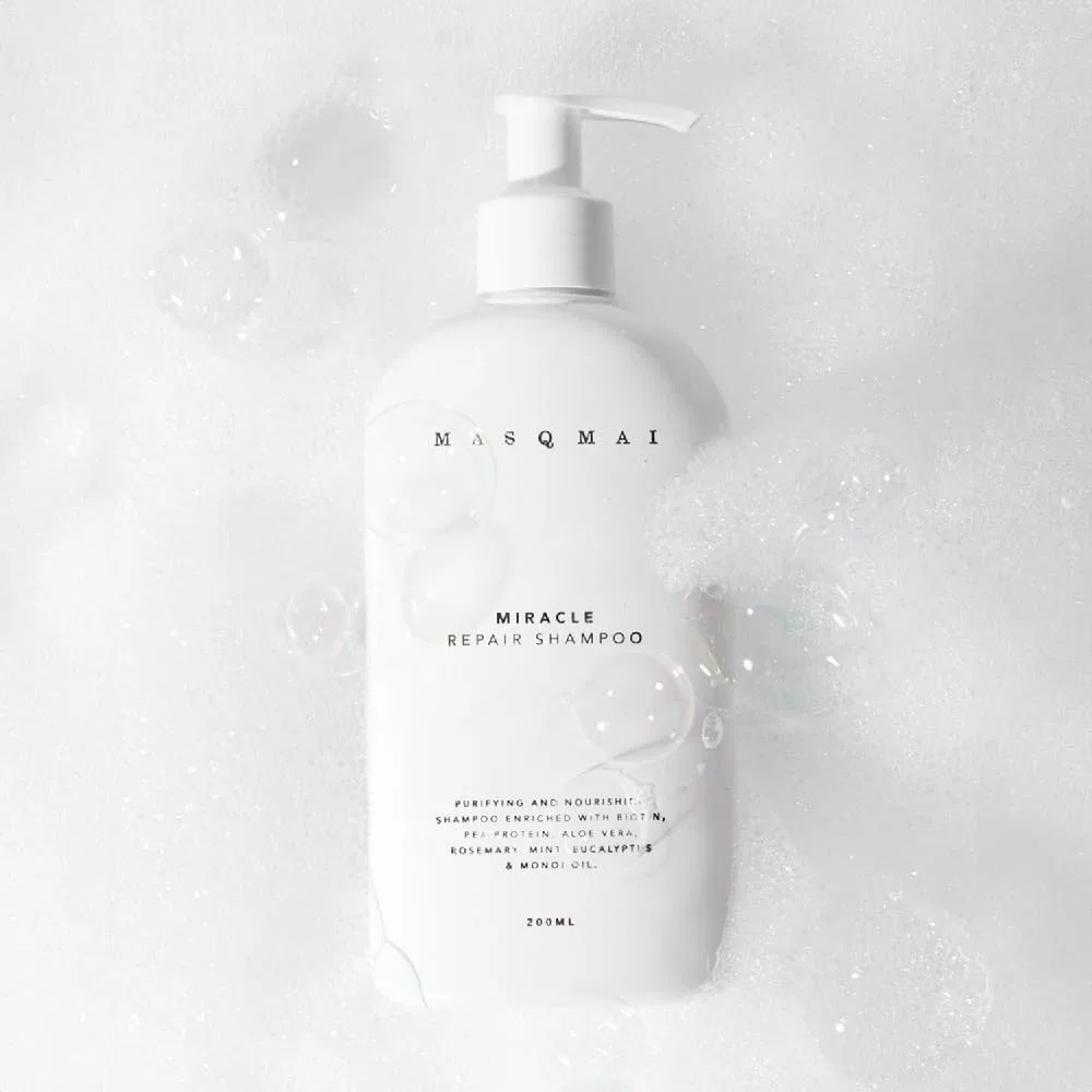 Питательный шампунь «Miracle Repair Shampoo» с биотином от MASQMAI Masqmai — фото 3