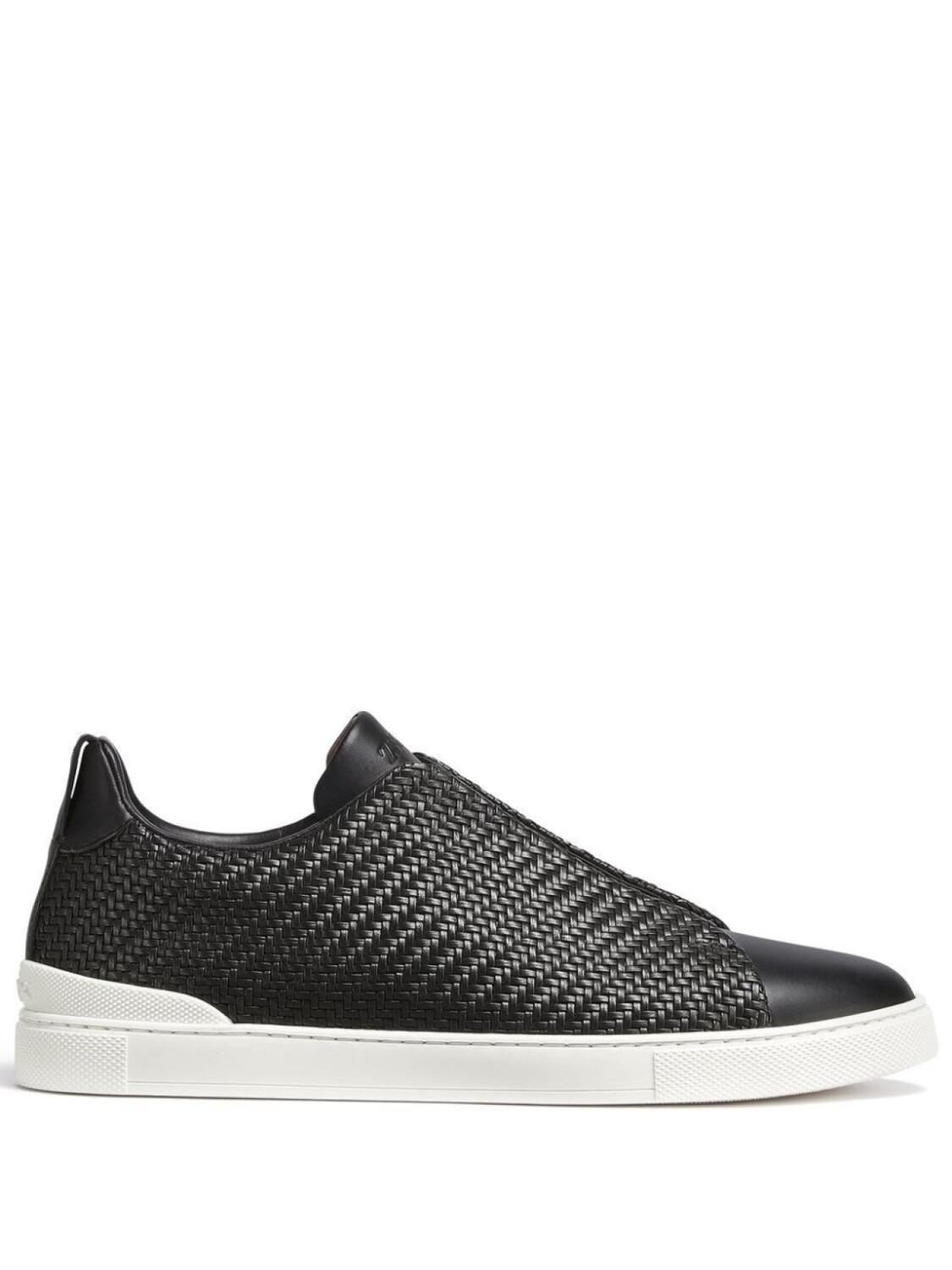 

Zegna слипоны PelleTessuta, черный