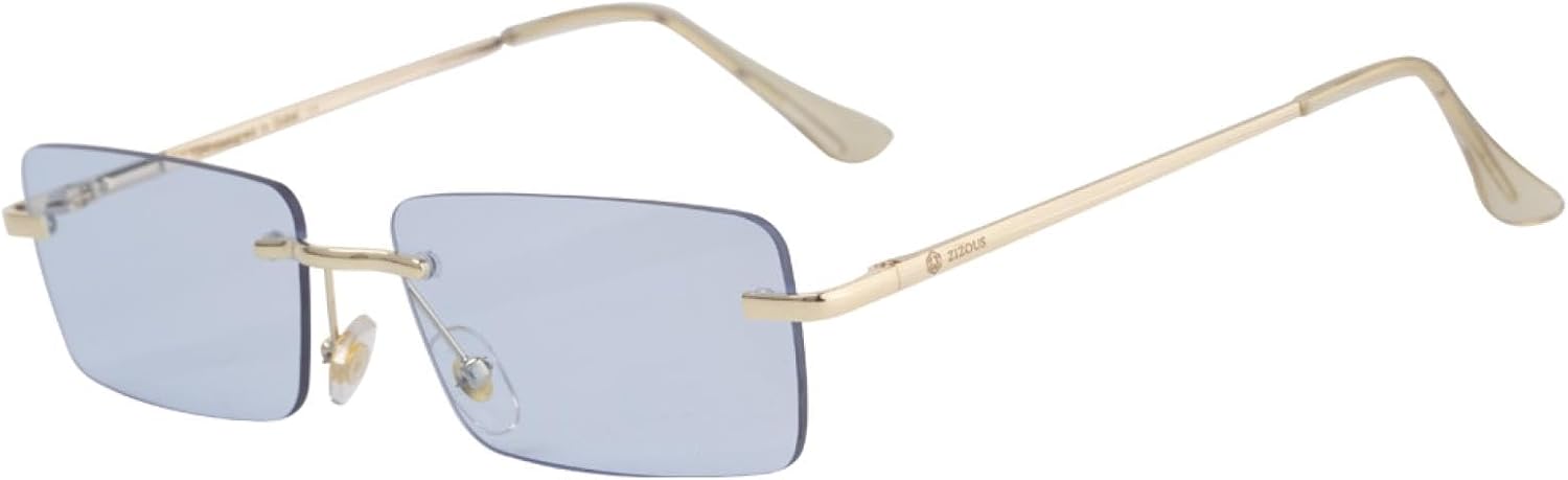 

Солнцезащитные очки с защитой UV400 | Маленькие безободковые очки с линзами конфетного цвета | для женщин и мужчин, для занятий спортом на открытом воздухе и вождения DSVIGF, 02