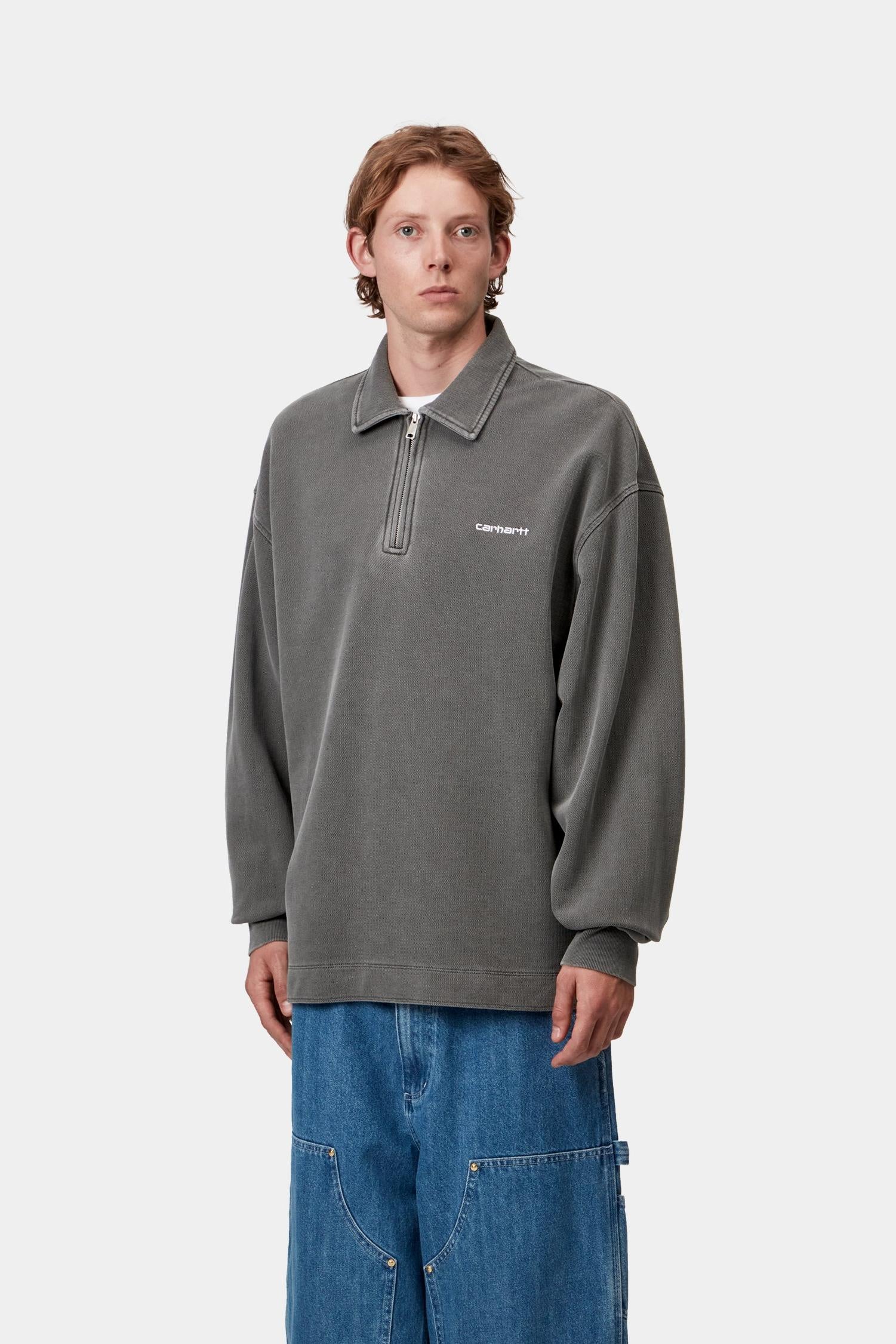 

Свитшот Piqué Script Carhartt, мультиколор