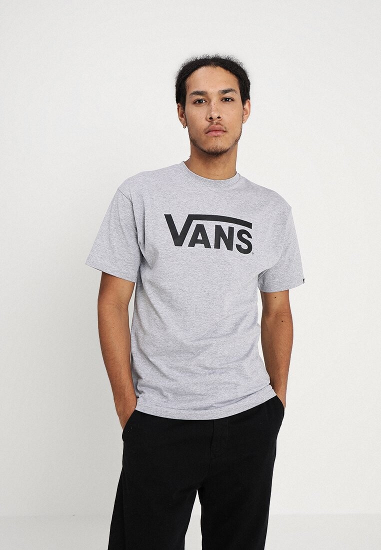 

Футболка с принтом Vans, темно-серый вереск