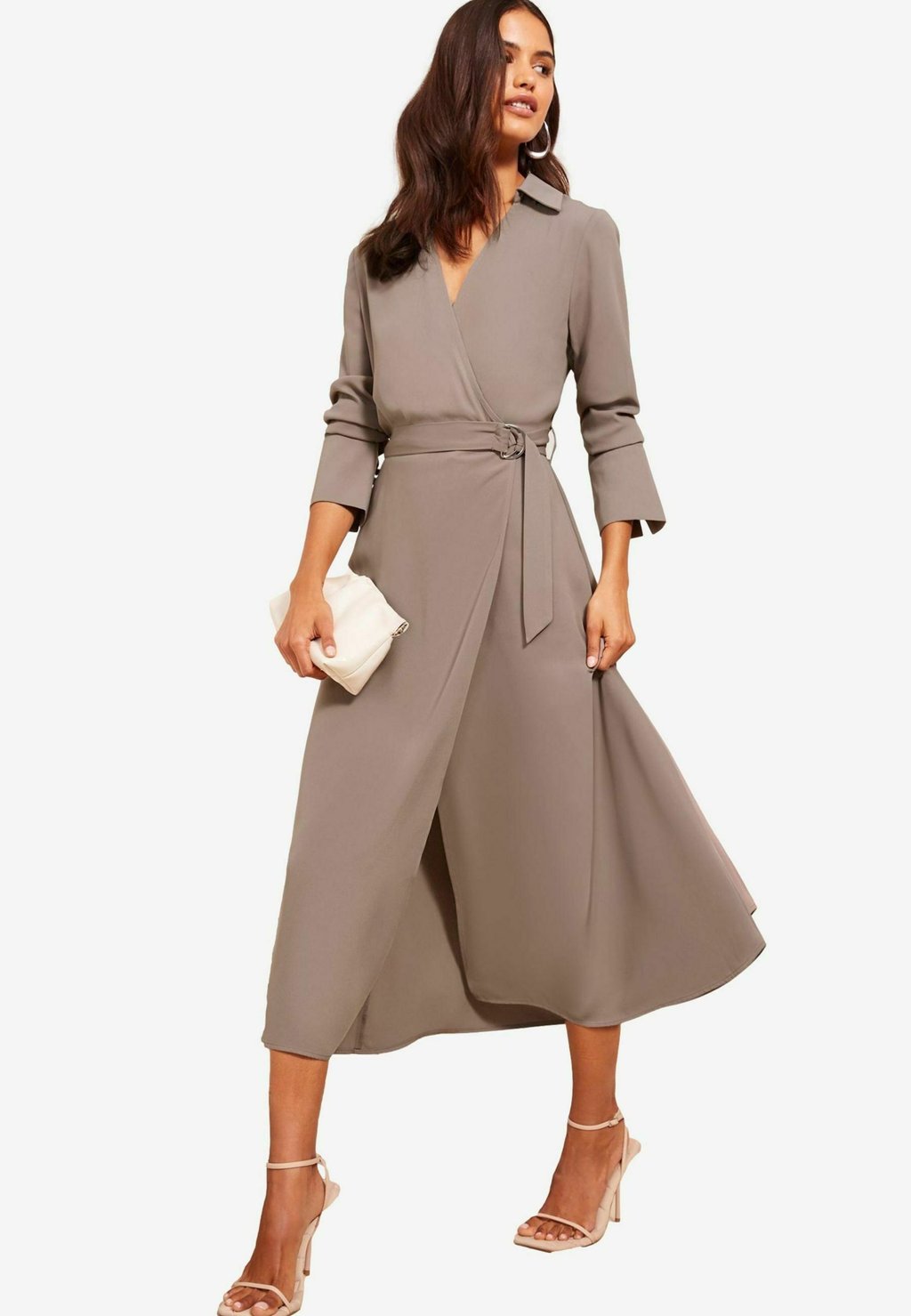 

Повседневное платье REGULAR FIT - LONG SLEEVE BELTED TAILORED Friends Like These, коричневый