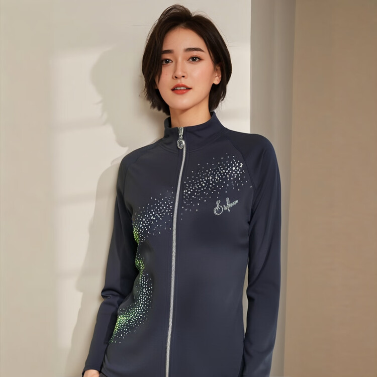 

HEAD Feige Li Star Figure Skating Training Suit, детский экзаменационный костюм для фигурного катания для мальчиков и девочек, всесезонный стиль, улучшенный топ Star, размер L (универсальный размер)