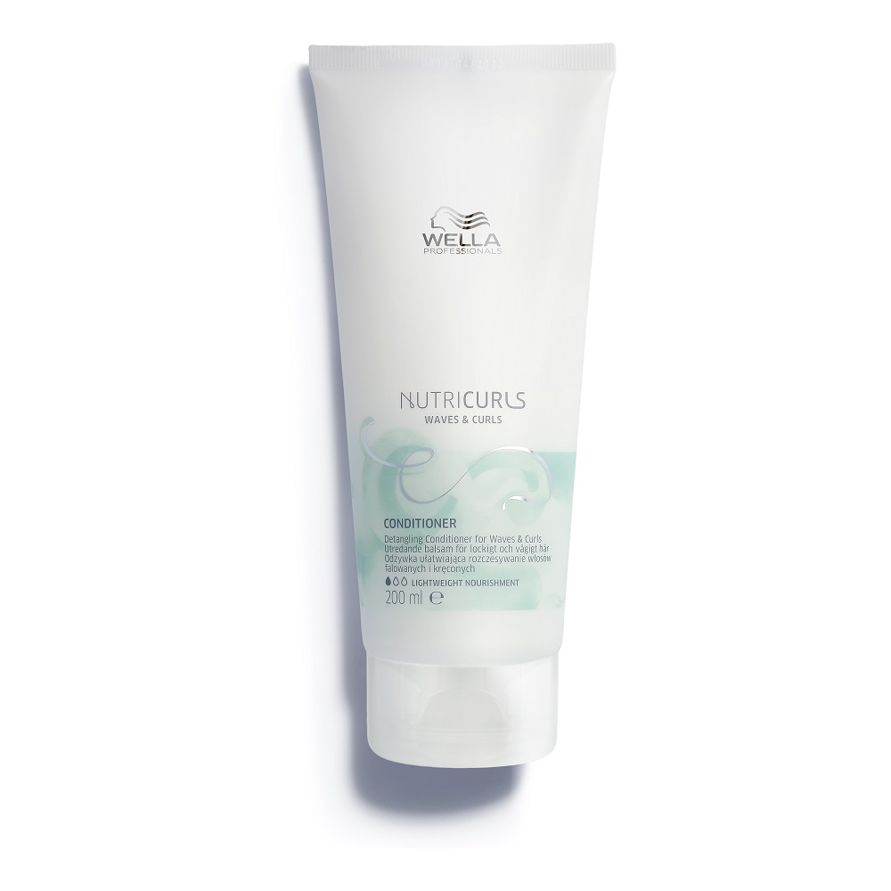 

Легкий питательный кондиционер для вьющихся волос nutricurls detangling conditioner for waves & curls Wella Professionals, 200 мл