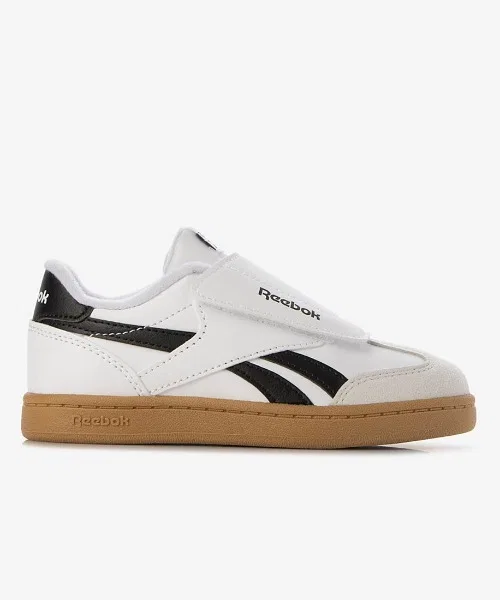 Детские кроссовки Reebok Smash Edge Hook & Loop белые