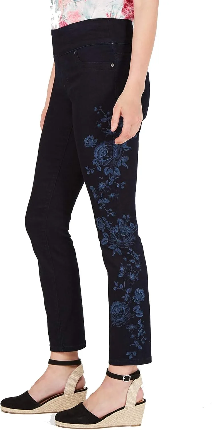 

Style & Co. Скинни с цветочным принтом