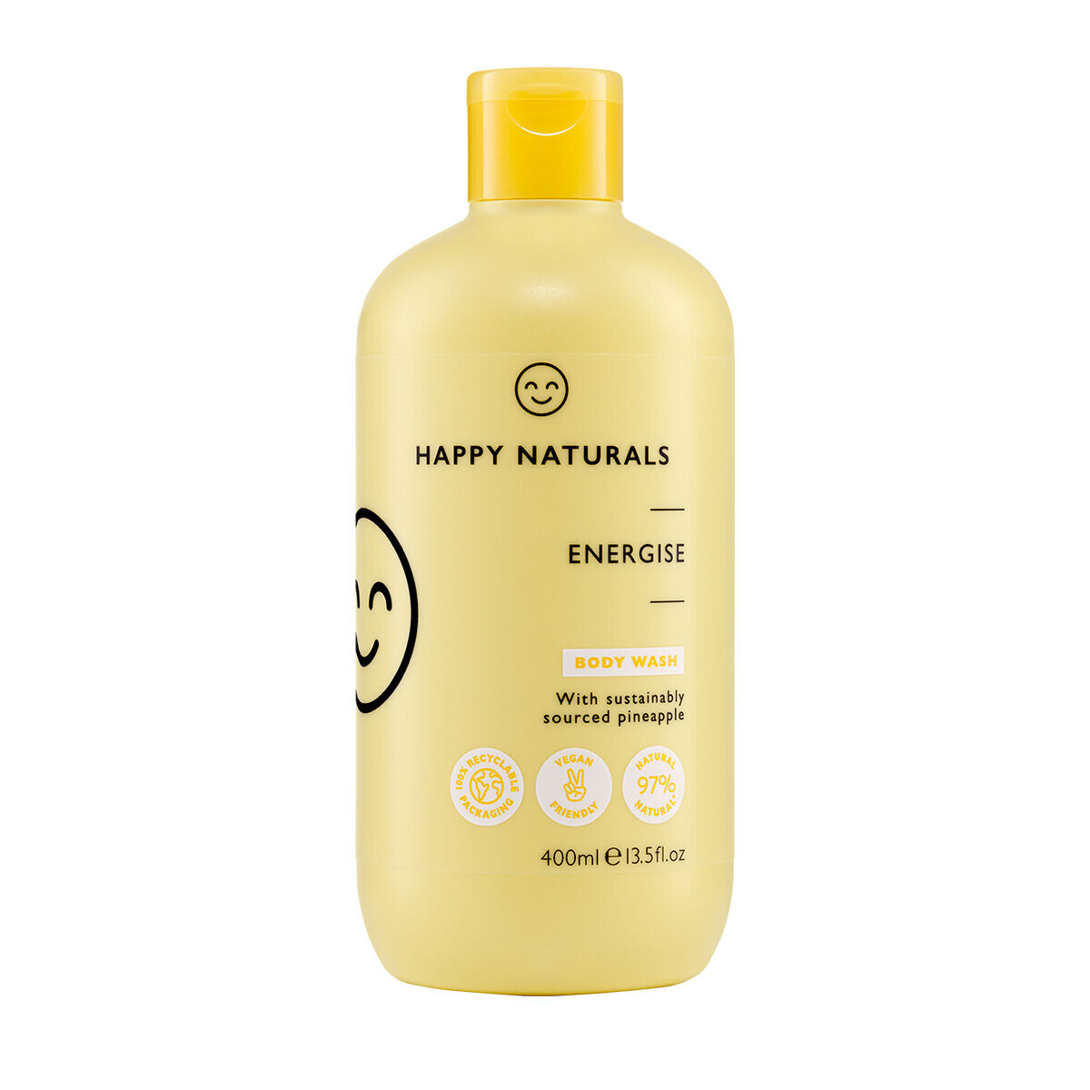 

Гель для мытья тела Happy Naturals Energising, 400 мл