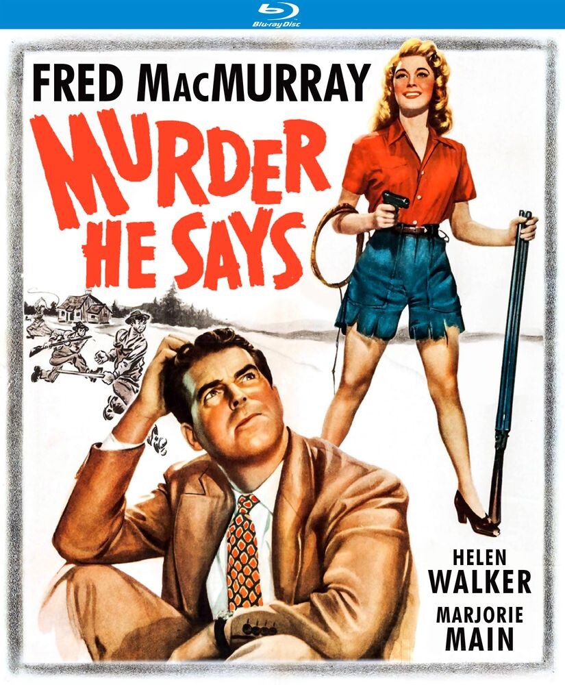 

Диск Blu-ray Murder He Says [1945]