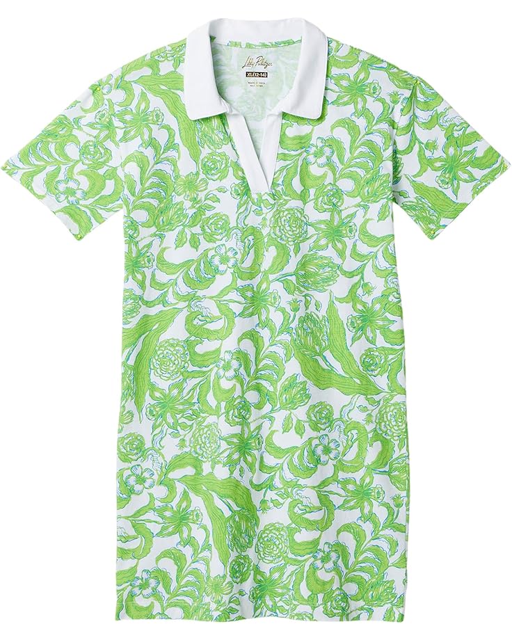 

Платье Lilly Pulitzer Kids Mini Alden Dress, цвет Resort White Daffodil Hill