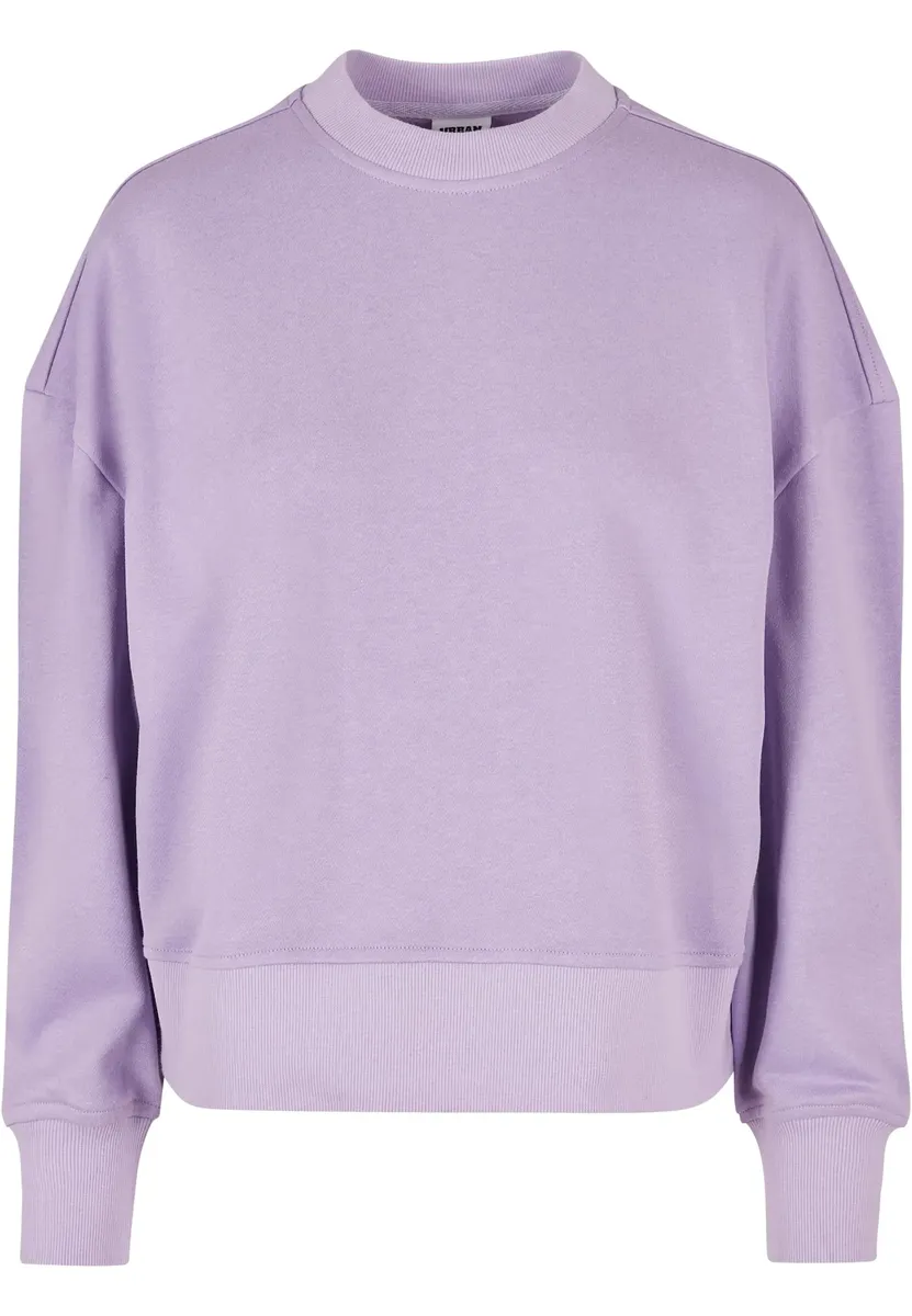 

URBAN CLASSICS Свитер "URBAN Classics Ladies Ladies Oversized Terry Crewneck", цвет Lilac