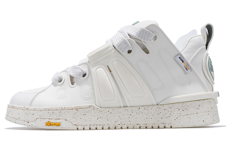 

Кроссовки palladium Skateboarding Shoes Men Low-top Marshmallow White/green, зеленый