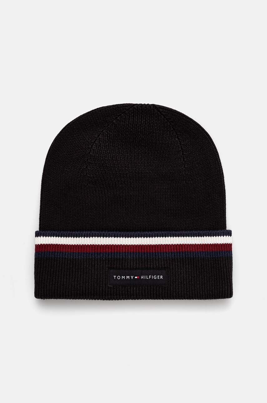 

Хлопковая кепка Tommy Hilfiger, черный