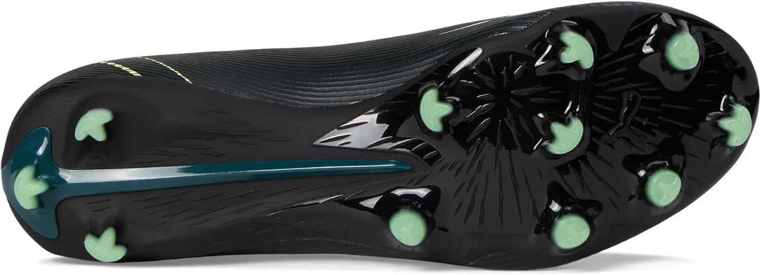 Мужские футбольные бутсы PUMA Ultra Match для твердого искусственного покрытия, Black Fizzy Light Green Terrain Ah25 — фото 3