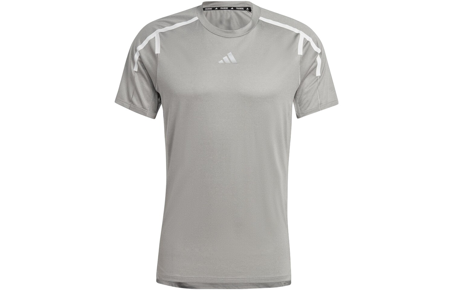 

Футболка мужская чисто серая Adidas, серый