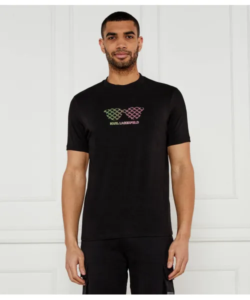 

Футболка Regular fit Karl Lagerfeld, черный