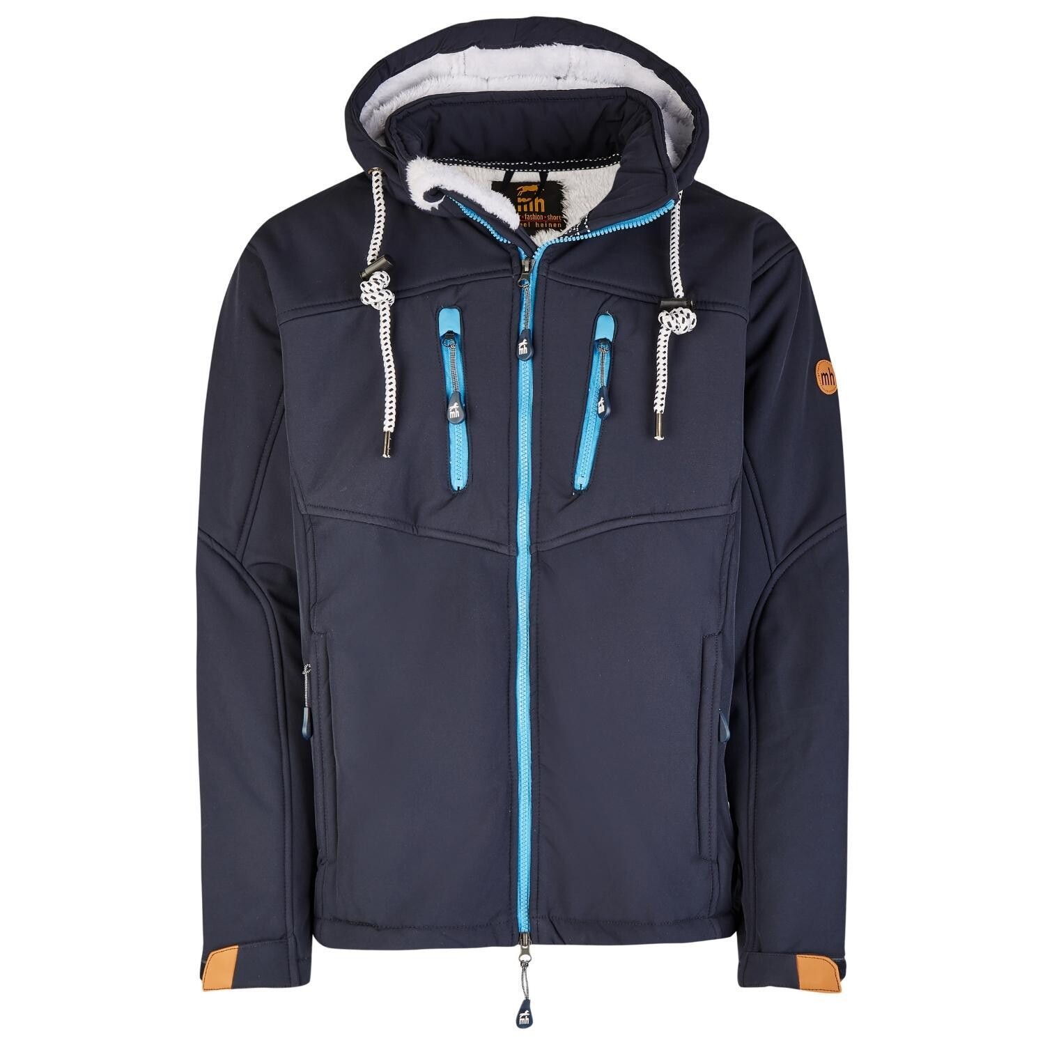

Куртка Michael Heinen Softshelljacke gefüttert, темно-синий