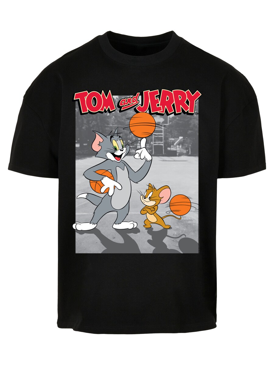 

Рубашка F4NT4STIC Tom And Jerry Basketball Buddies, черный