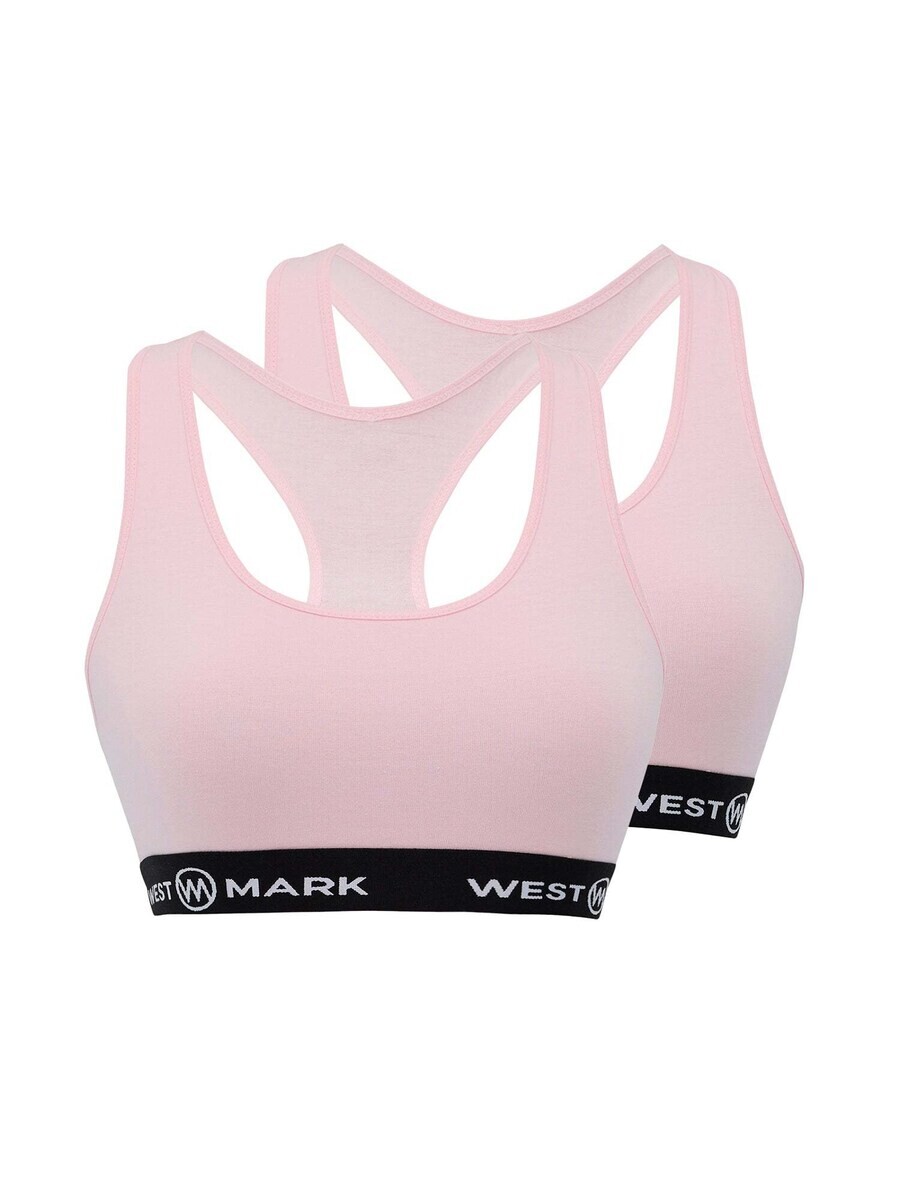 

Спортивный бюстгальтер WESTMARK LONDON Bralette Sports Bra, розовый