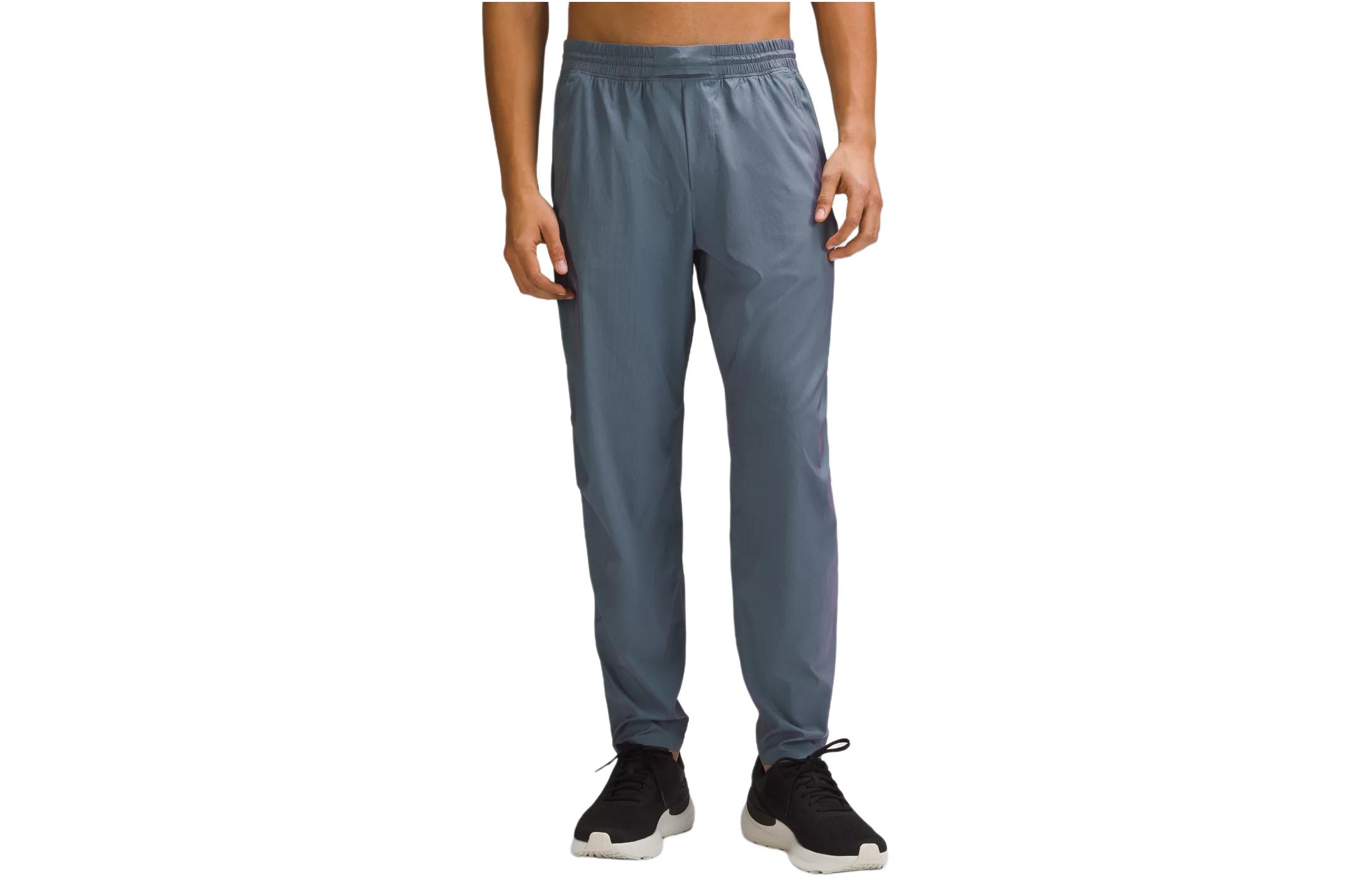 

Брюки Pace Breaker с иридисцентным трикотажем Модные спортивные брюки аква-синего и насыщенного фиолетового цветов Lululemon, Tide Blue/Power Purple/TIDT