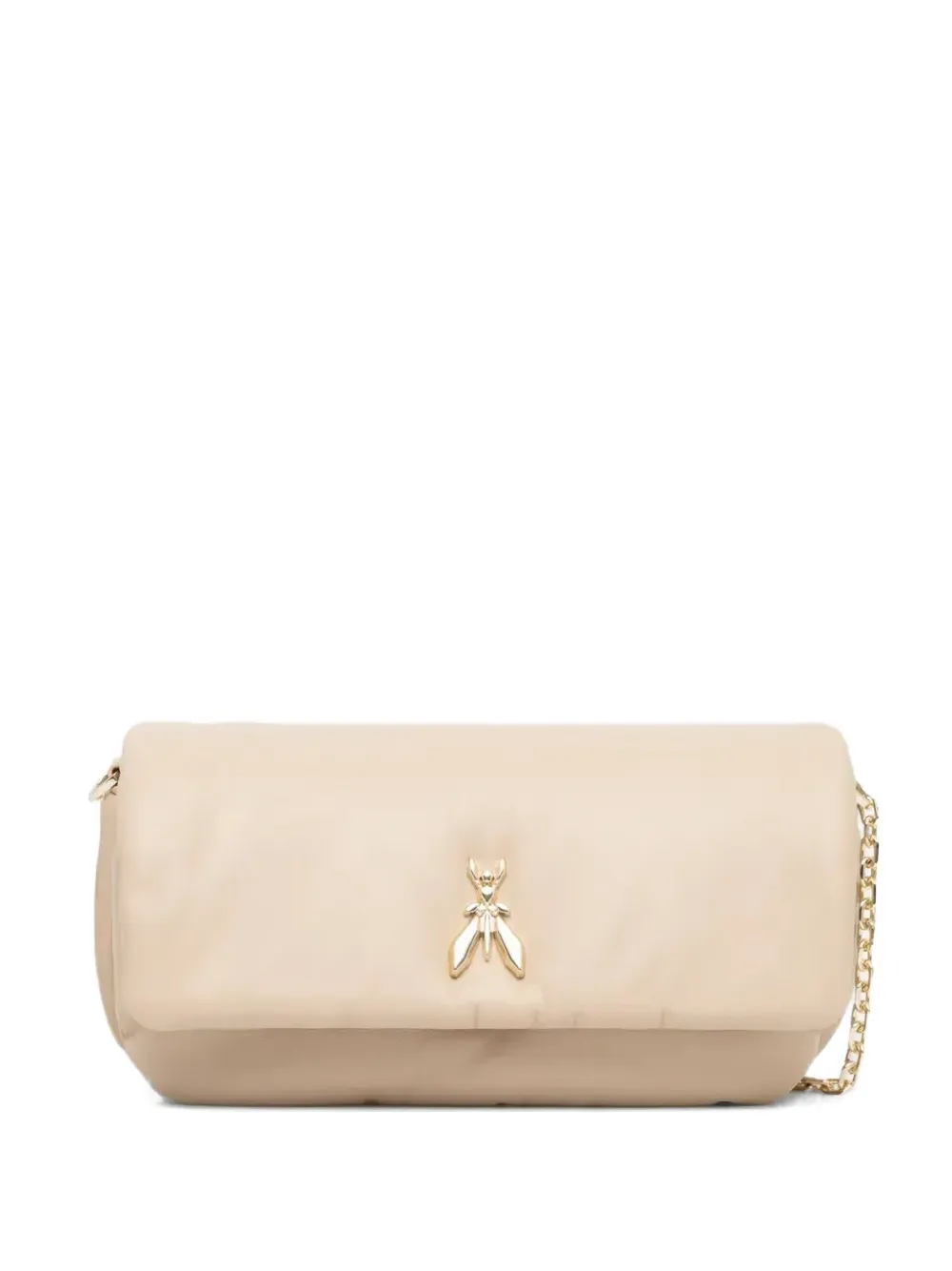 

Клатч с ремнем-цепочкой Patrizia Pepe, нейтральный