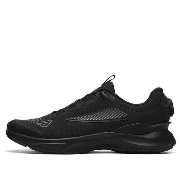 

Кроссовки athletics low-top 'black white' Fila, черный