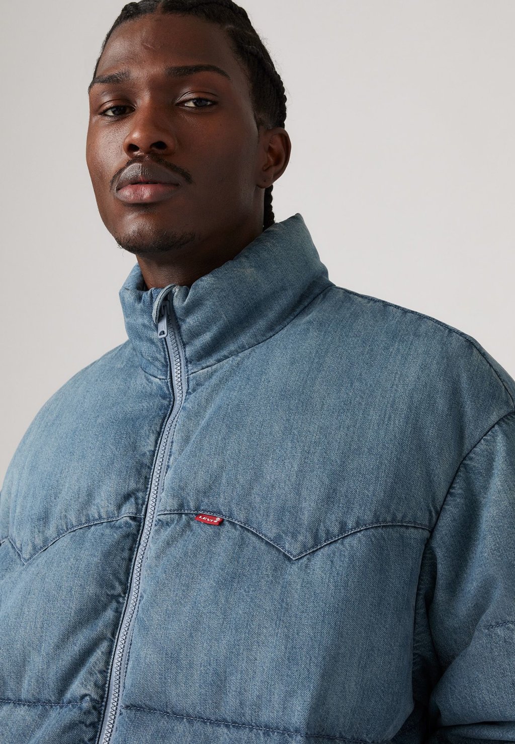 

Пуховик SUPER PUFFER JACKET Levi's®, синий деним