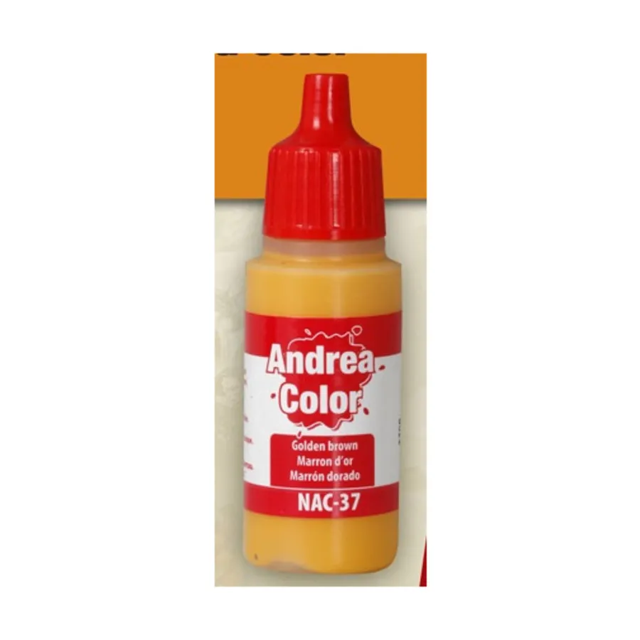 

Золотисто-коричневый, Andrea Color Paints - Blues, Yellows, & Reds