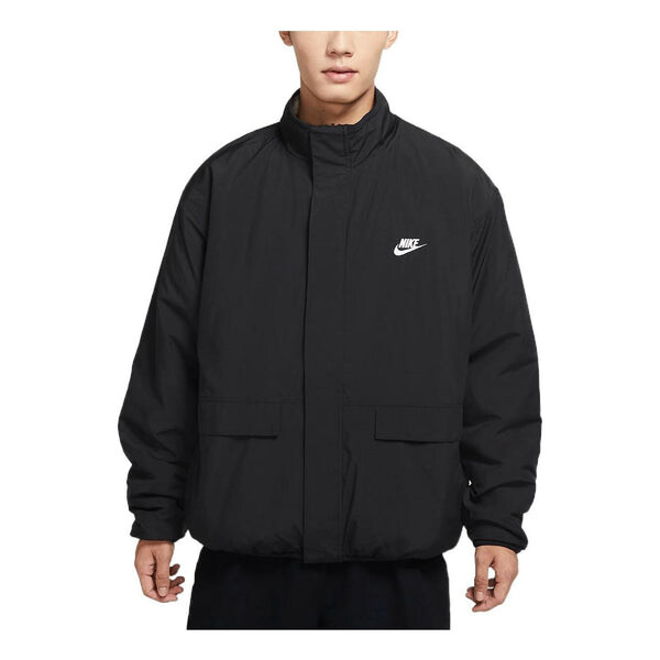 

Куртка Nike Club Fleece 2-way jacket 'Black Camouflage', черный