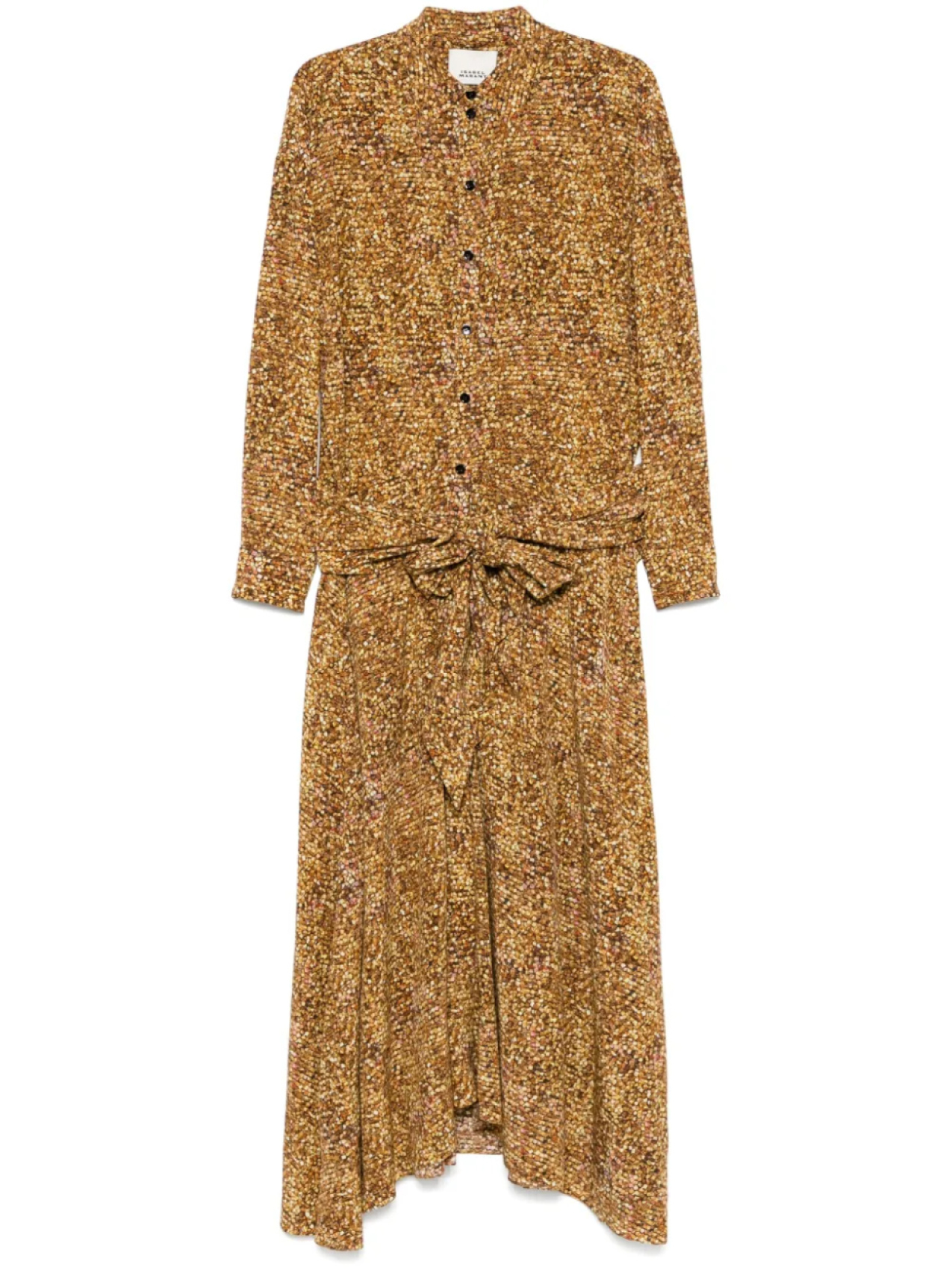 

ISABEL MARANT платье макси Samantha, желтый