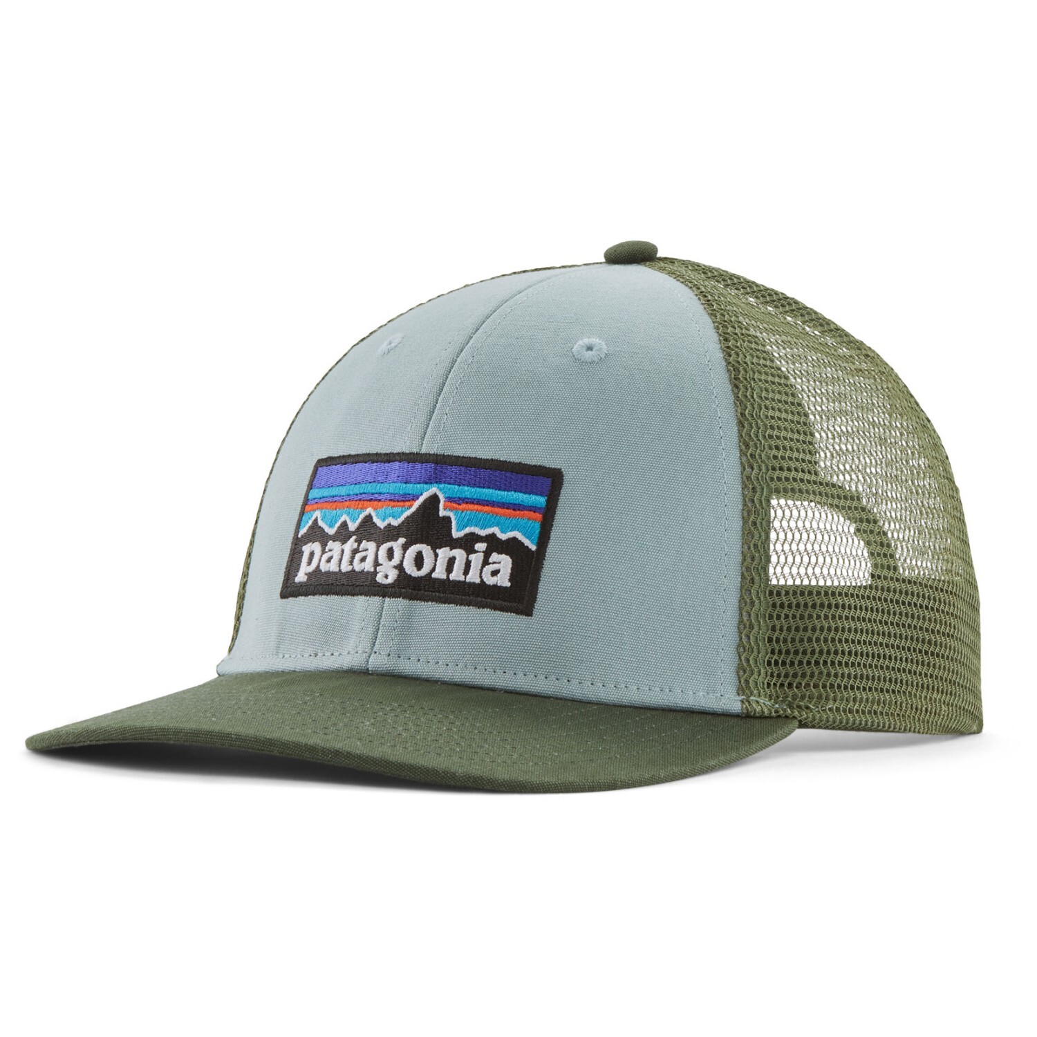 

Кепка Patagonia P-6 Logo Lopro Trucker Hat, цвет Thermal Blue