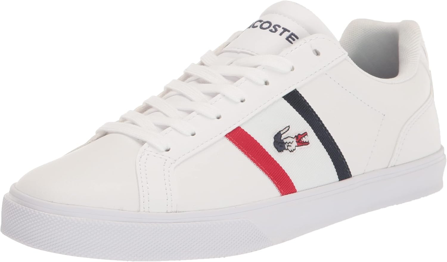 

Мужские кроссовки Lacoste Lerond Tri1 CMA, белый/красный/синий/темно-синий