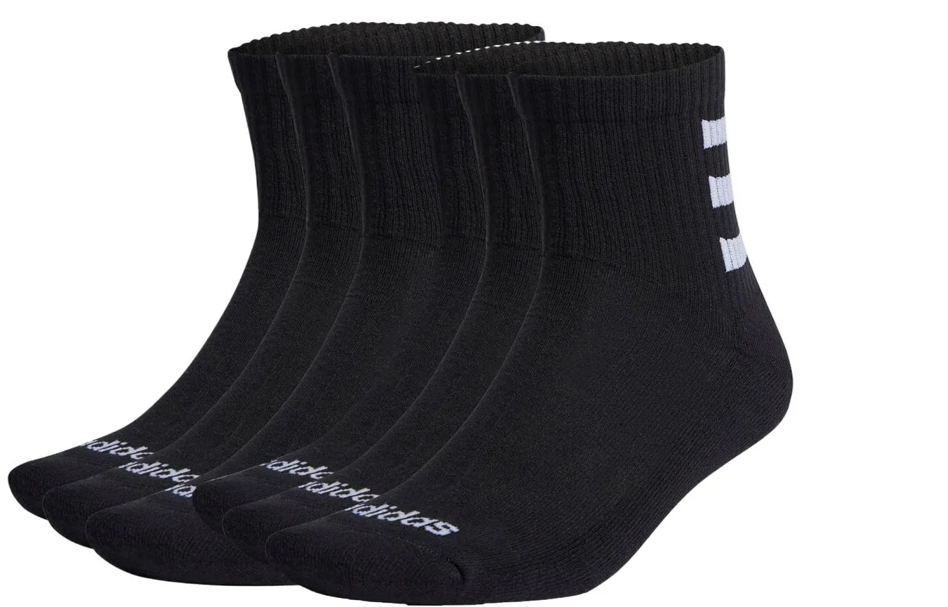 Adidas Носки унисекс, 3 пары, черные