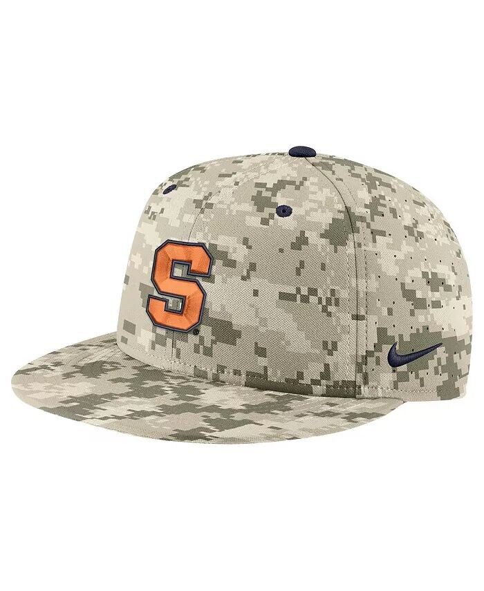 

Мужская камуфляжная приталенная бейсболка Syracuse Orange Aero True Baseball Performance Nike, зеленый