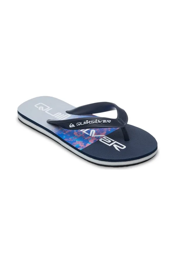 Сандалии с т-образным ремешком в стиле молокаи Quiksilver, Blue — фото 2