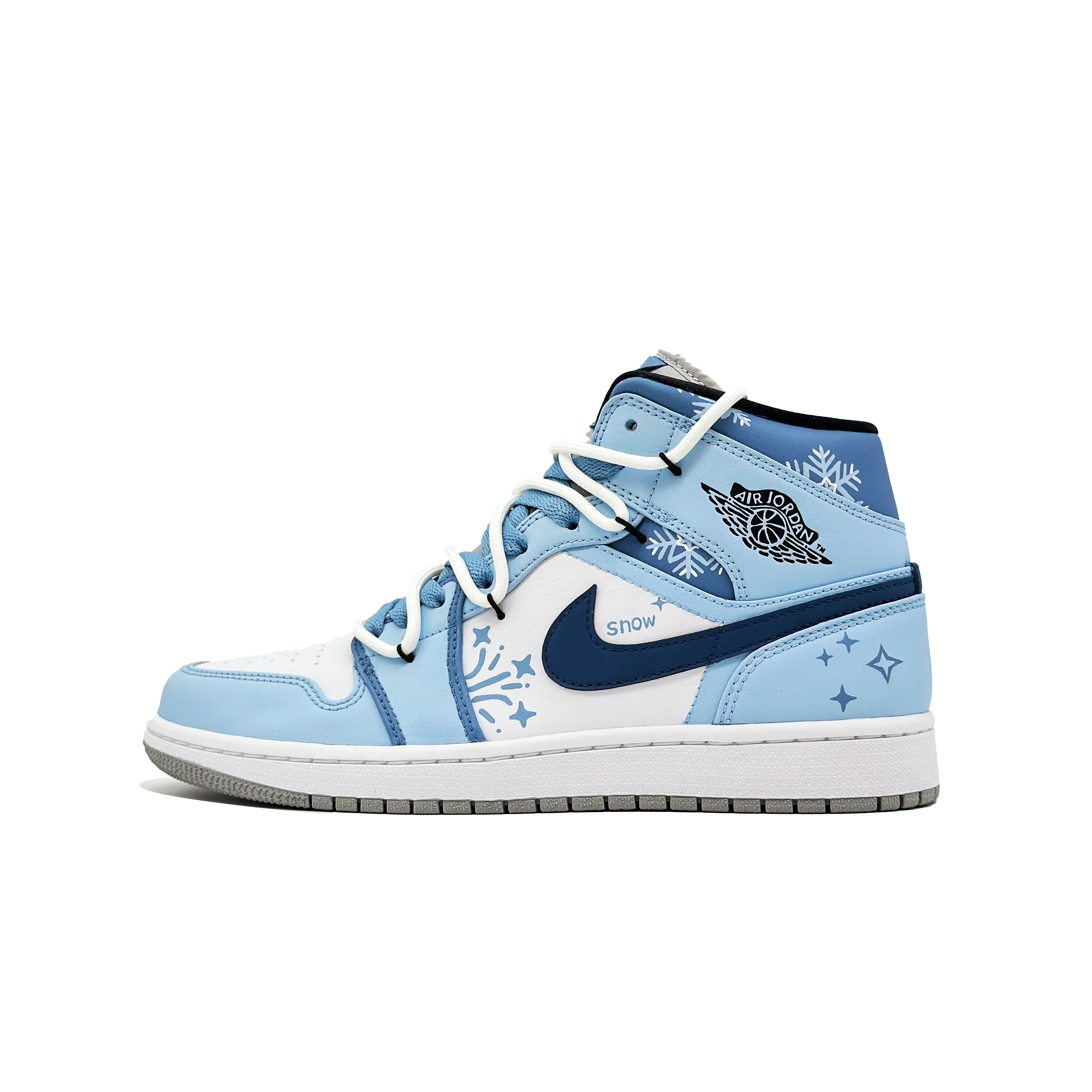 

Jordan Баскетбольные кроссовки Air 1 Vintage, мужские, средний верх, белые