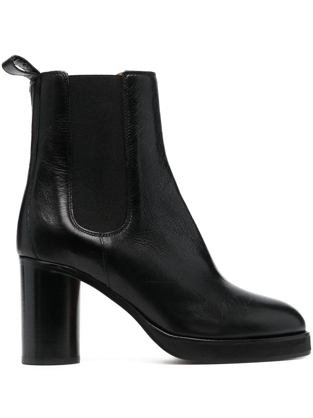 Ботильоны на блочном каблуке ISABEL MARANT, черный